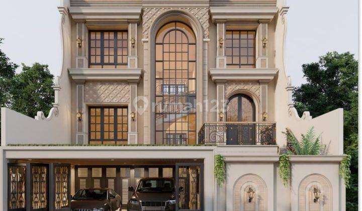 Rumah Johar Luxury Brand New 3 Lantai Klasik Mediteranian, Sleman Yogyakarta