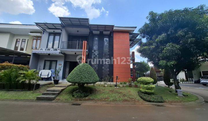 Rumah Hoek Full Furnished Dalam Cluster Di Bsd, Tangerang Selatan. 1