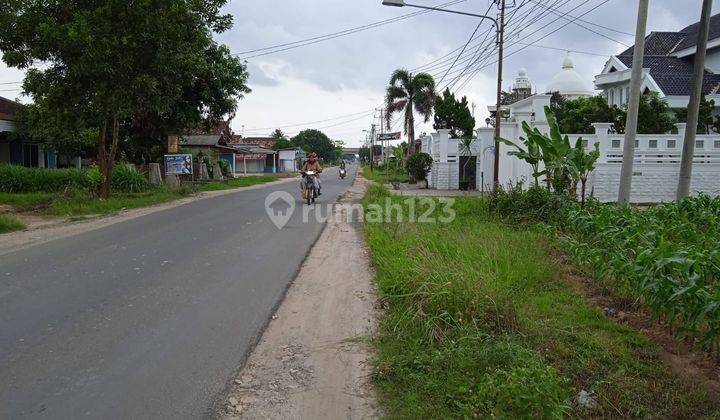 Tanah Di Pinggir Jalan Raya Terbanggi Propinsi Lampung Tengah 2