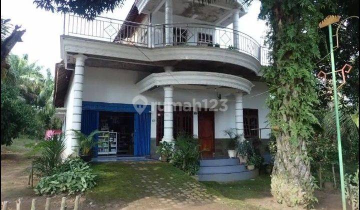 Jual Cepat Bangunan Rumah 2 Lantai Dan Kebun 2