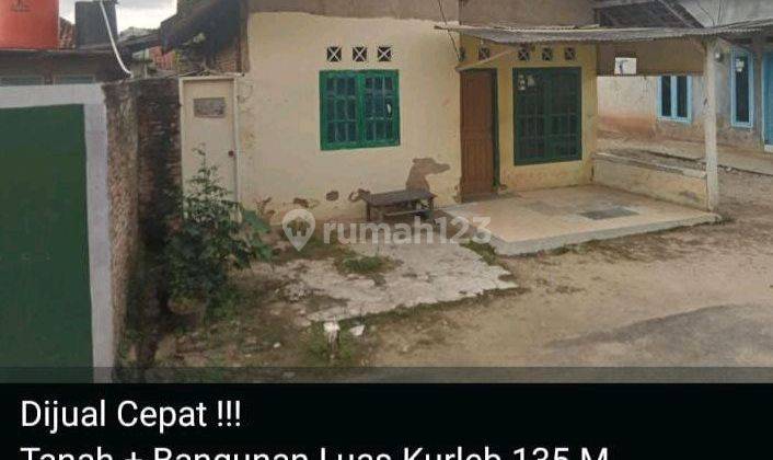 Jual Cepat Tanah Dan Bangunan Rumah Dekat Kampus Itera 1