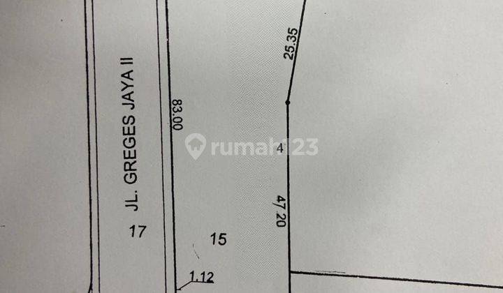 Greges jaya tanah cck untuk pergudangan jalan utama 2