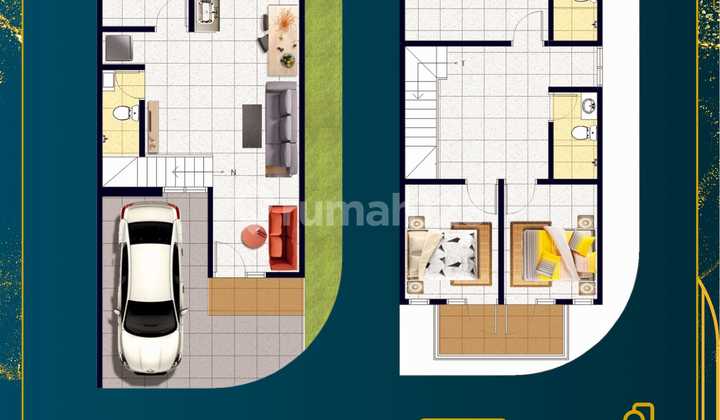 Rungkut Asri Hok Baru Gress 2lt 2