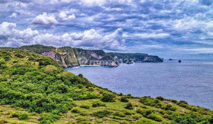 Kelingking Cliff Beach View Nusa Penida Bali 2