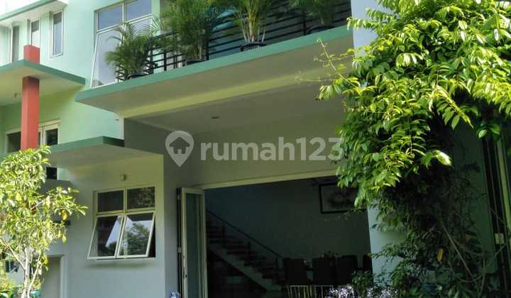 Nice 2-Story House with SHM in BSD Telaga Golf Ready to Live In, Greenery