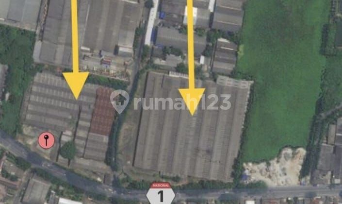 Ex Pabrik Karoseri 3.3 Ha HGB dekat Tol Jln. Raya Serang, Cikupa. Ex Pabrik Karoseri 3.3 Ha HGB dekat Tol Jln. Raya Serang, Cikupa.