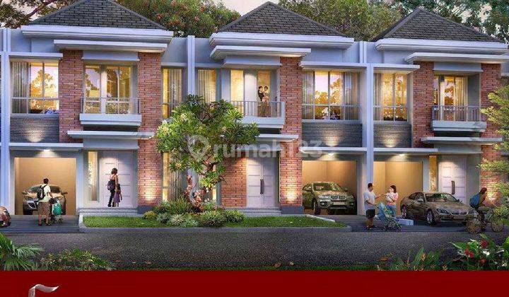 Rumah 2 lantai hadap Sltn Cluster Faraday Scientia Gading Serpong 1