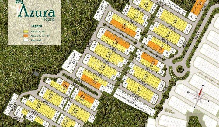 Tanah 121 m² Hoek Boulevard Cluster Azura Vanya Park BsdCity 1