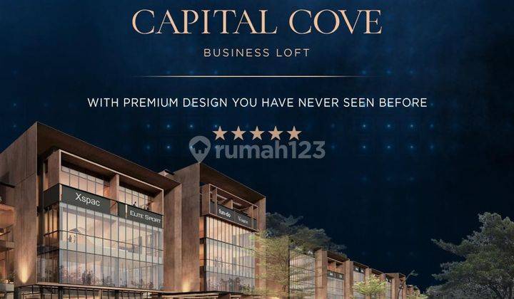 Capital Cove Business Loft Ruko Mewah Luas di BSD City  1