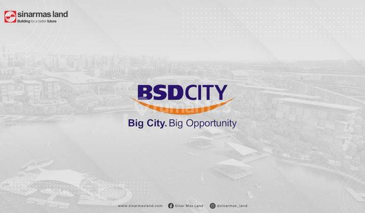 Kavling Digital Hub Luas Dan Bebas Banjir di Bsd City 2