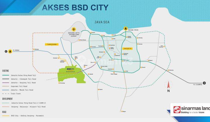 Kavling Premium Lokasi Terbaik, Taman Tekno X di Bsd City 2