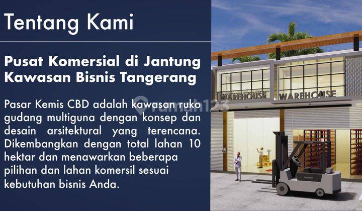 Gudang Pasar Kemis Cbd Harga Terbaik Lokasi Strategis Tangerang 2