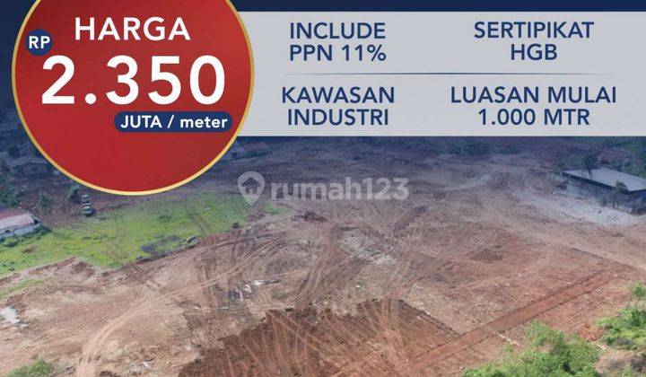 Kavling Industri Vincoland Lokasi Strategis di Balaraja Timur 2