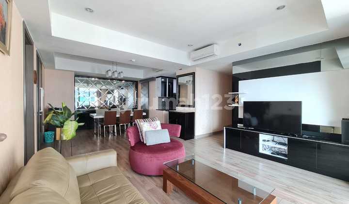 Disewakan Apartemen St Moritz Tower New Ambasador 3 Br Siap Huni Furnished Puri Indah Jakarta Barat 2