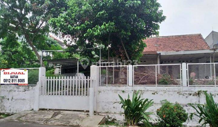 Dijual Rumah Lama, hitung tanah di Komplek Keuangan Fatmawati 1