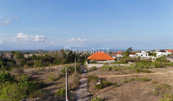 Tanah 375m2 Sea View Lantai 2 , Cocok Untuk Villa - Jimbaran 1