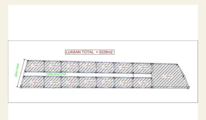 Land 250m2 , Good Location, Villa Area, Toya Ning - Ungasan 1