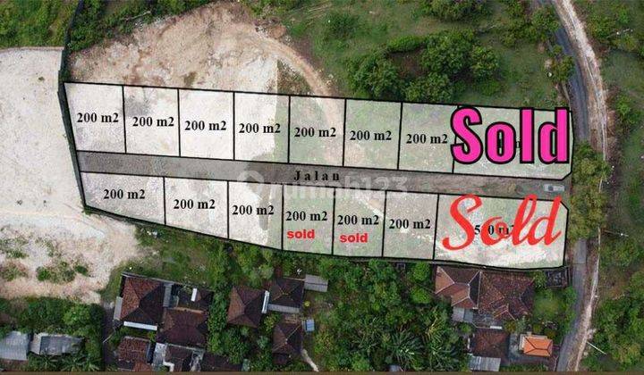 Tanah Kavling 200m2 Dekat Pantai Pandawa Ungasan 6