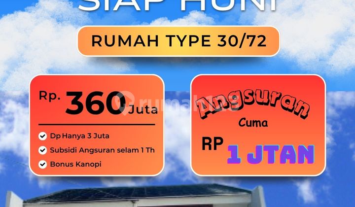 Rumah Dekat Kampus IPB Bukit Ciampea Asri Rumah Tanpa Dp 1