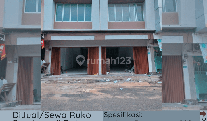 Dijual sewa Ruko Gandeng di Batam Center 1