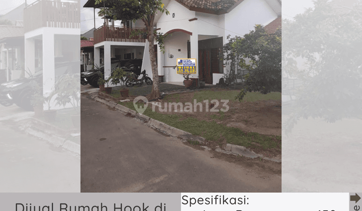 Dijual Rumah Hook di Kda Sertifikat Hak Milik  1