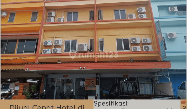 Dijual Cepat Hotel di Baloi Jodoh Batam 