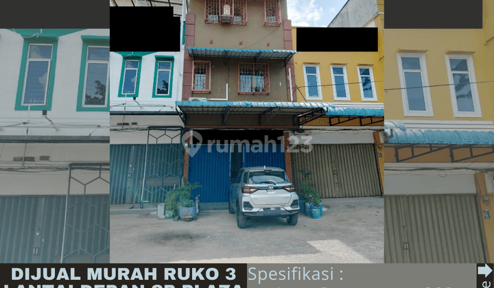 Dijual Cepat Ruko 3 Lantai Depan Sp Plaza Batu Aji  1