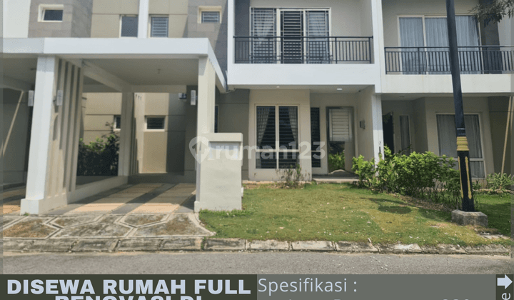 Disewa Rumah Full Renovasi Di Orchard Park 1