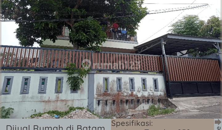 Dijual Rumah di Batam Center Tanah 252 Meter  1