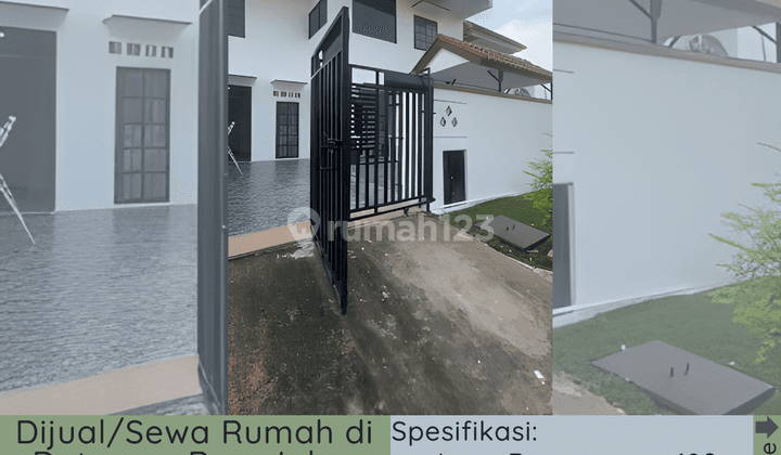 Dijual sewa Rumah di Dutamas Row Jalan Lebar 1