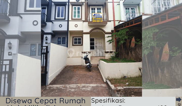 Disewa Cepat Rumah 2 Lantai di Anggrek Mas 1  1