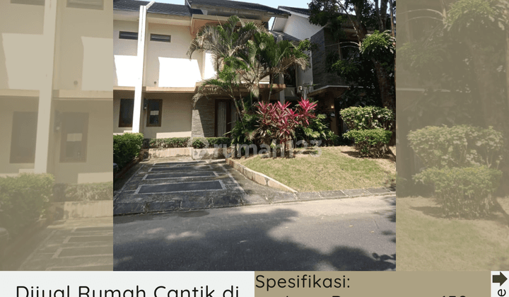 Dijual Rumah Cantik di Villa Panbil 1