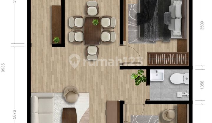 For Sale New Modern Minimalist House in Costa Rica Batam Center 2