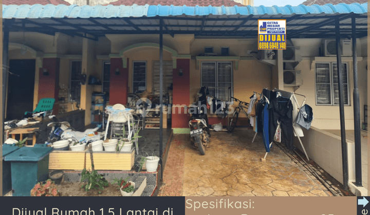 Dijual Rumah 1,5 Lantai di Anggrek Mas Batam Center 1