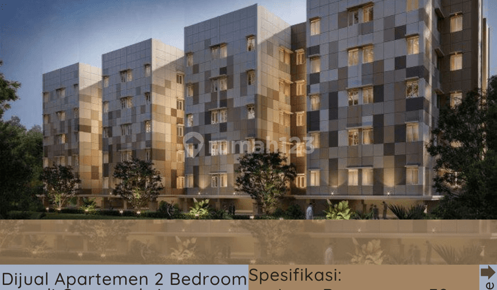 Dijual Apartemen 2 Bedroom di Coastpark Agung Podomoro Batam Center 1