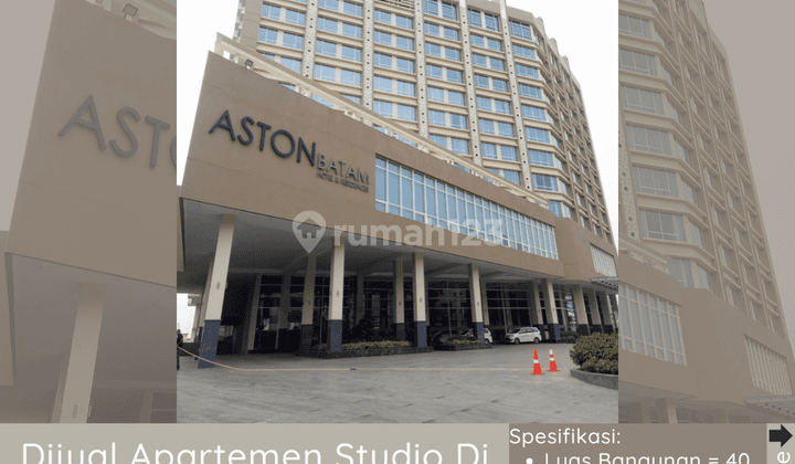 Dijual Apartemen Studio Di Aston Apartemen 1