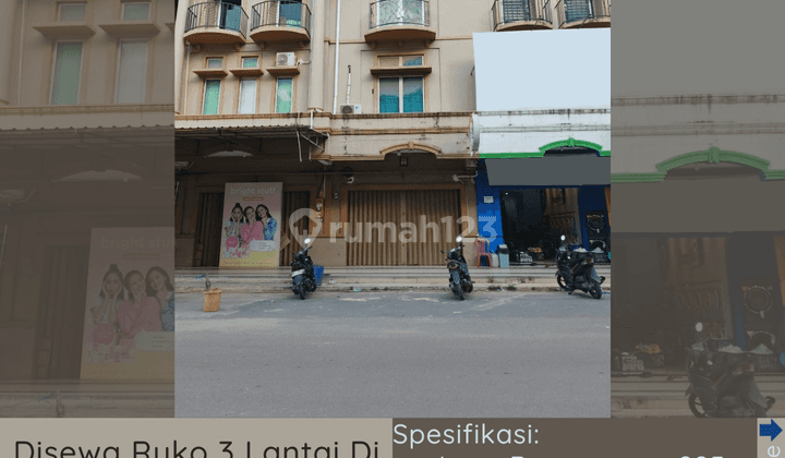 Disewa Ruko 3 Lantai Di Pasar Pasir Putih  1