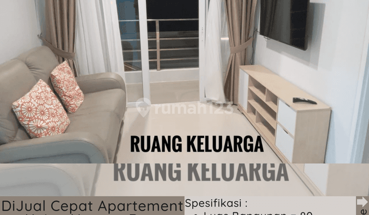 Dijual Cepat Apartement Kaina Nuvasa Bay, Nongsa, Batam.