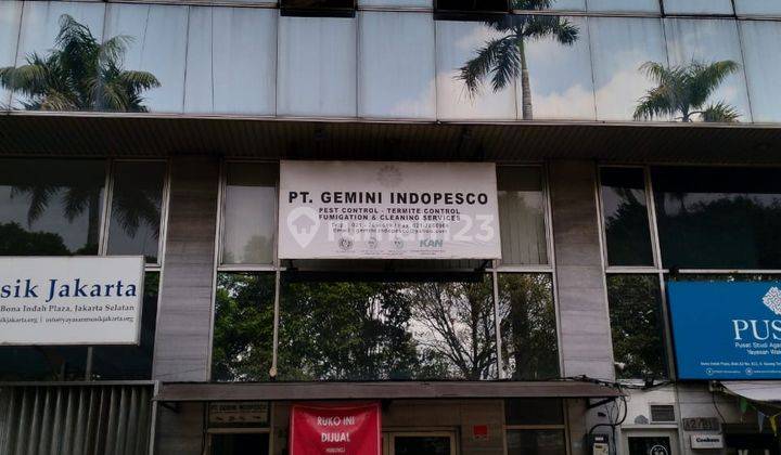Disewa Ruko Lantai 1 dan 2 Di Bona Indah. Bagus Dan Terawat. 1