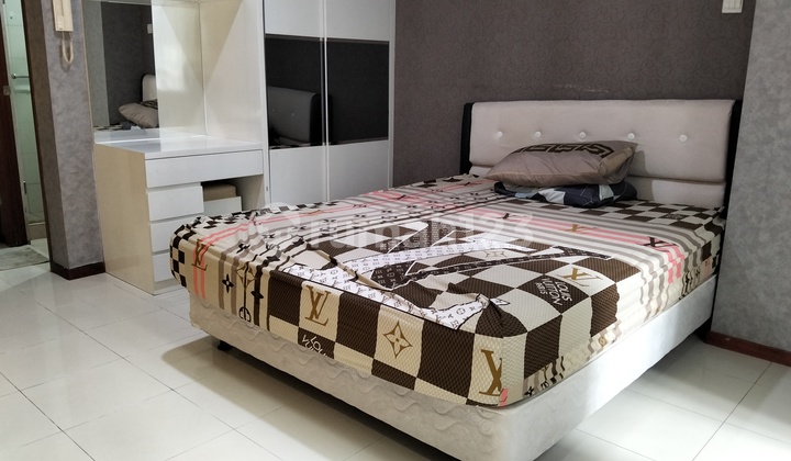 Type Studio Lantai Rendah Furnished Di Apt Royal Mediterania Gardeni 1