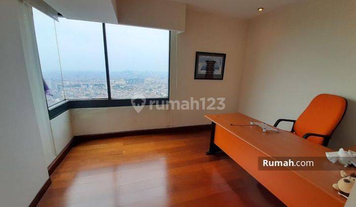 JUAL CEPAT..!! 2 BEDROOMS Luas 88m2 FURNISHED KANTOR Apt. Taman Anggrek  1