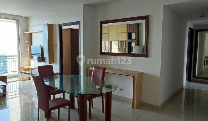 DISEWAKAN 3 + 1 BEDROOMS FURNISHED LUAS 112M² TOWER AMANDINE CITY VIEW @ APT CENTRAL PARK  1