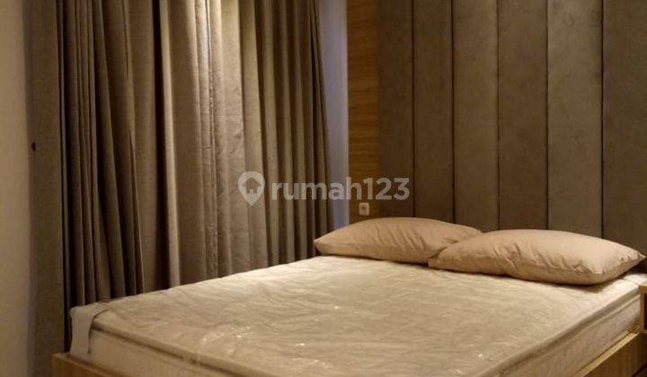 DISEWAKAN UNIT 2 BEDROOMS FURNISHED LUAS 44M² LANTAI RENDAH @ APT TAMAN ANGGREK RESIDENCES 1