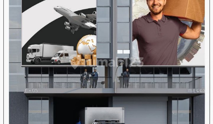 For Sale.. Gudang Modern 3 + 1 ( Gudang, Kantor, Ruko ) Dan Bisnis Hub Di Daan Mogot Cengkareng Jakarta Barat