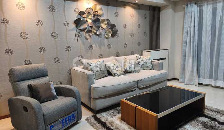 For Rent Type 3 Bedrooms Fully Furnished Di Apt Royal Mediterania Garden, Jakarta Barat 1