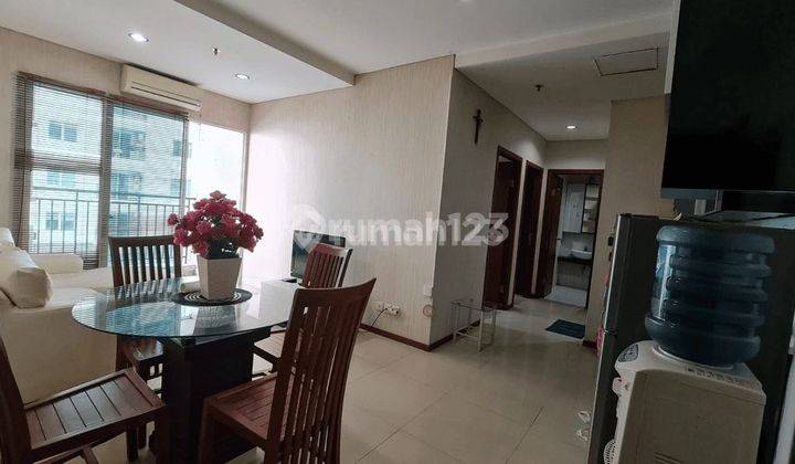 DISEWAKAN 2 BEDROOMS FULL FURNISHED LUAS 65M² DI APT. THAMRIN RESIDENCES, JAKARTA PUSAT 2