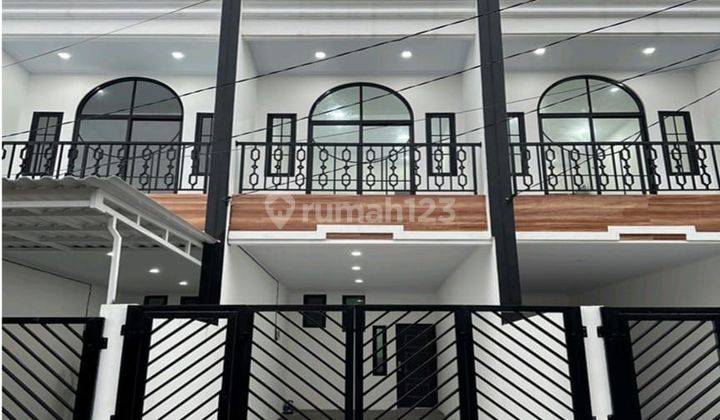 DIJUAL RUMAH BARU 3 LANTAI (4 x 14m²) DI TANJUNG DUREN, JAKARTA BARAT 1