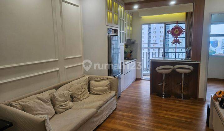 DIJUAL 2 BEDROOMS FULL FURNISHED INTERIOR, TOWER KENANGA LANTAI RENDAH @ MEDITERANIA GARDEN RESIDENCES 2  1