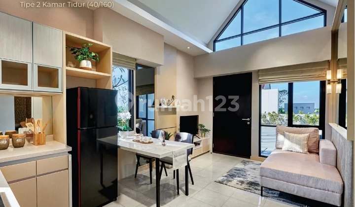 Rumah Konsep Rumah Tumbuh, Lingkungan Nyaman & Asri | Cluster Damar Di Kota Podomoro Tenjo 2