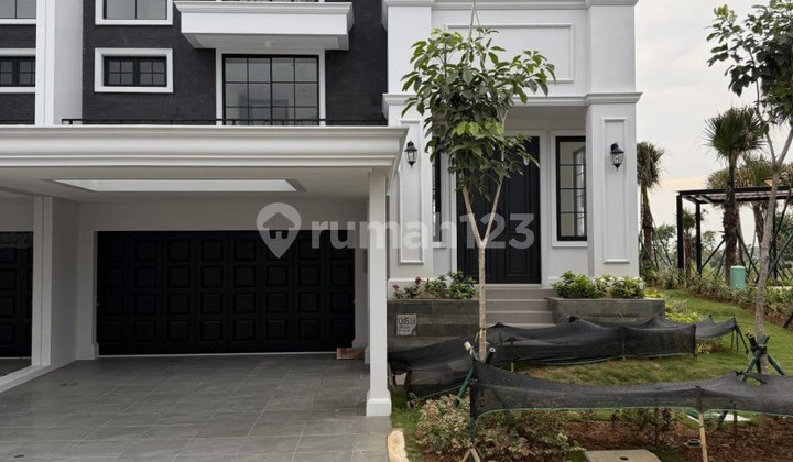 For Sale Rumah Hook 3 Lantai Siap Huni di Pasir Putih Residence Pik 2